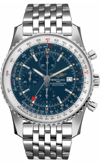 Replica Breitling Navitimer 46mm Blue Dial A24322121C1A1 watch